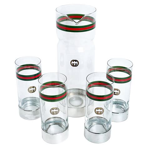 gucci dinnerware glasses